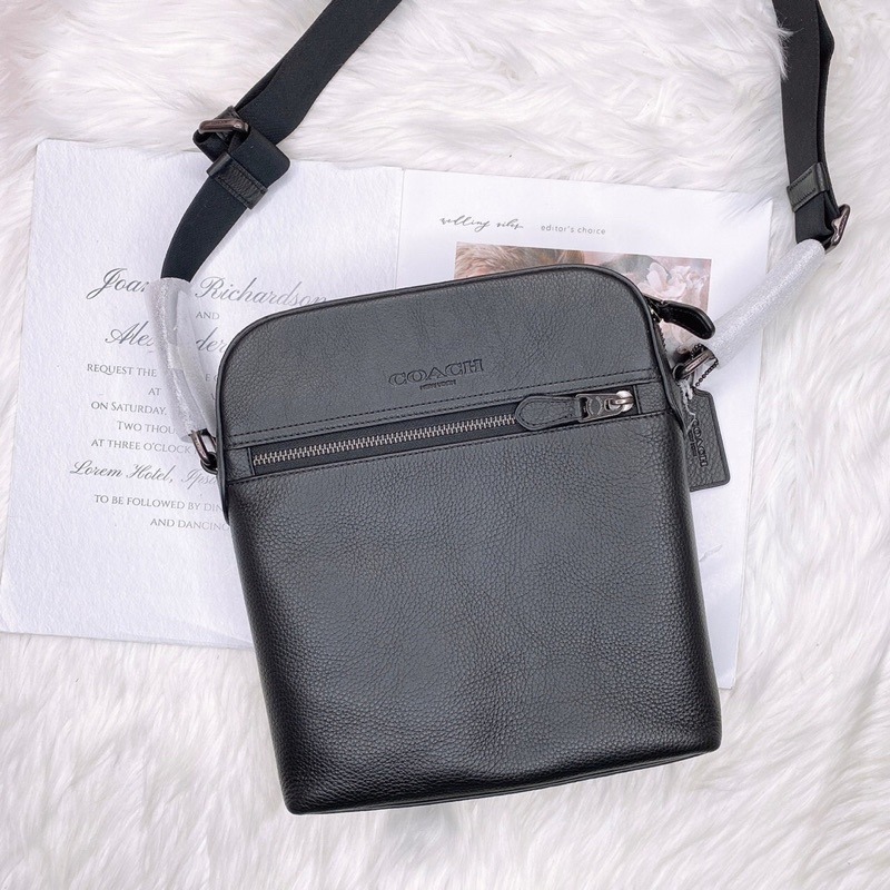 美國代購🇺🇸台灣現貨 Coach 男款 飛行包 斜背包 肩背包-細節圖6