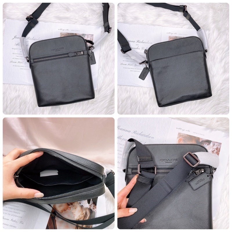 美國代購🇺🇸台灣現貨 Coach 男款 飛行包 斜背包 肩背包-細節圖7