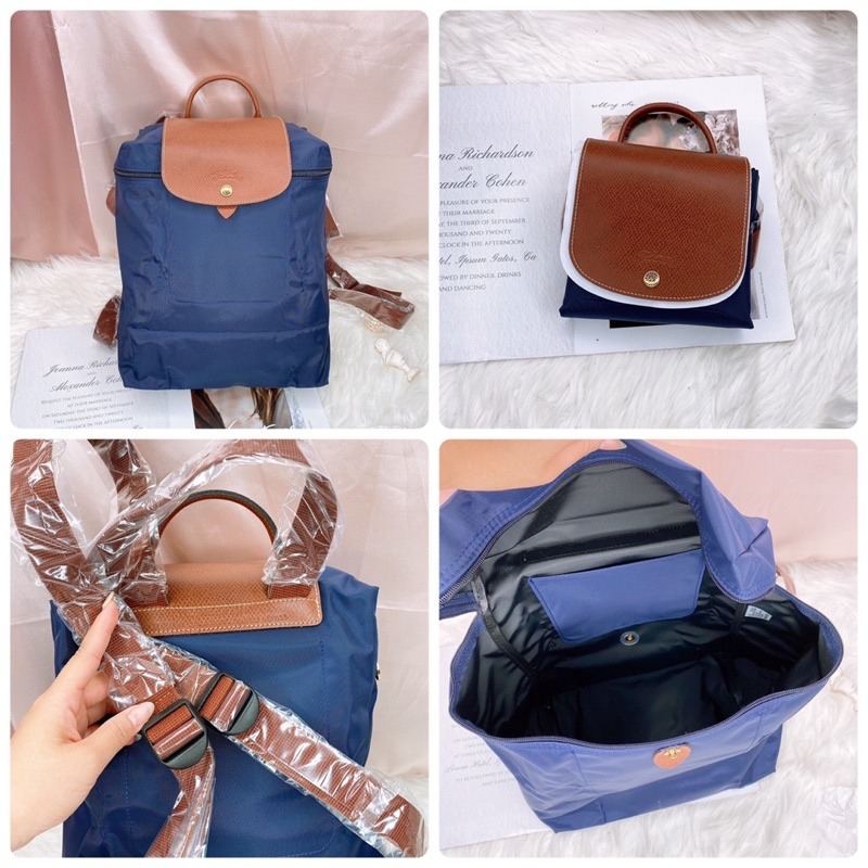 美國代購🇺🇸台灣現貨 Longchamp 尼龍後背包（大）-細節圖5