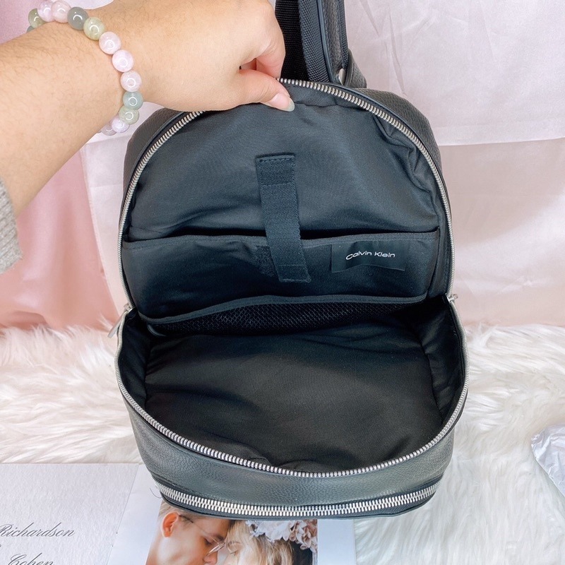 美國代購🇺🇸台灣現貨 CK 大款 後背包-細節圖2