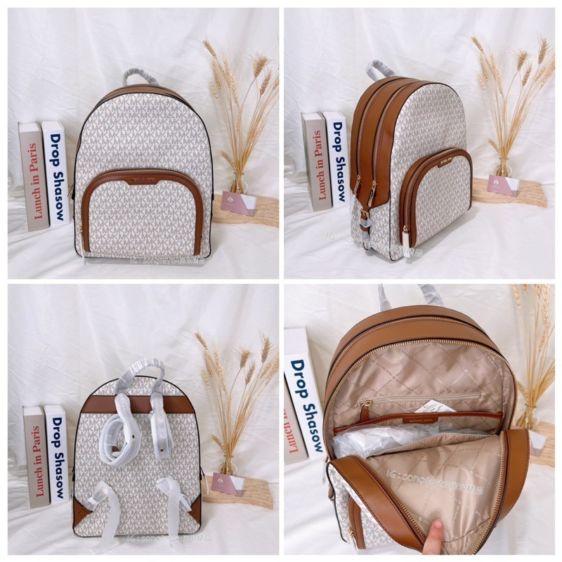 美國代購🇺🇸台灣現貨 MK 雙拉鍊大後背-細節圖9