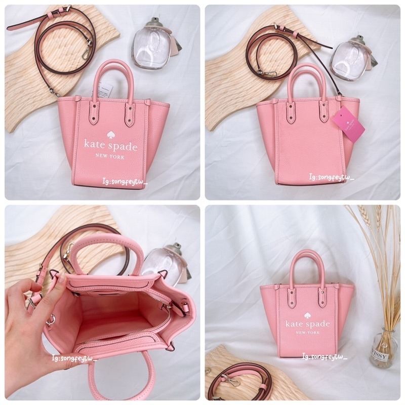 美國代購🇺🇸台灣現貨 Kate spade 迷你小蝙蝠 托特包 手提斜背包-細節圖5