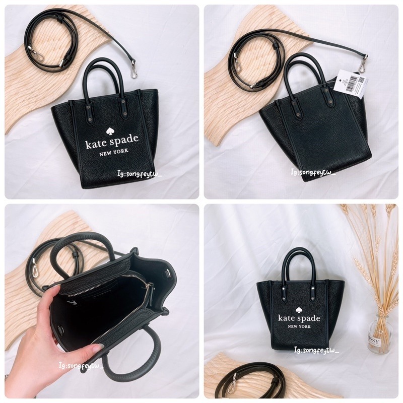 美國代購🇺🇸台灣現貨 Kate spade 迷你小蝙蝠 托特包 手提斜背包-細節圖9