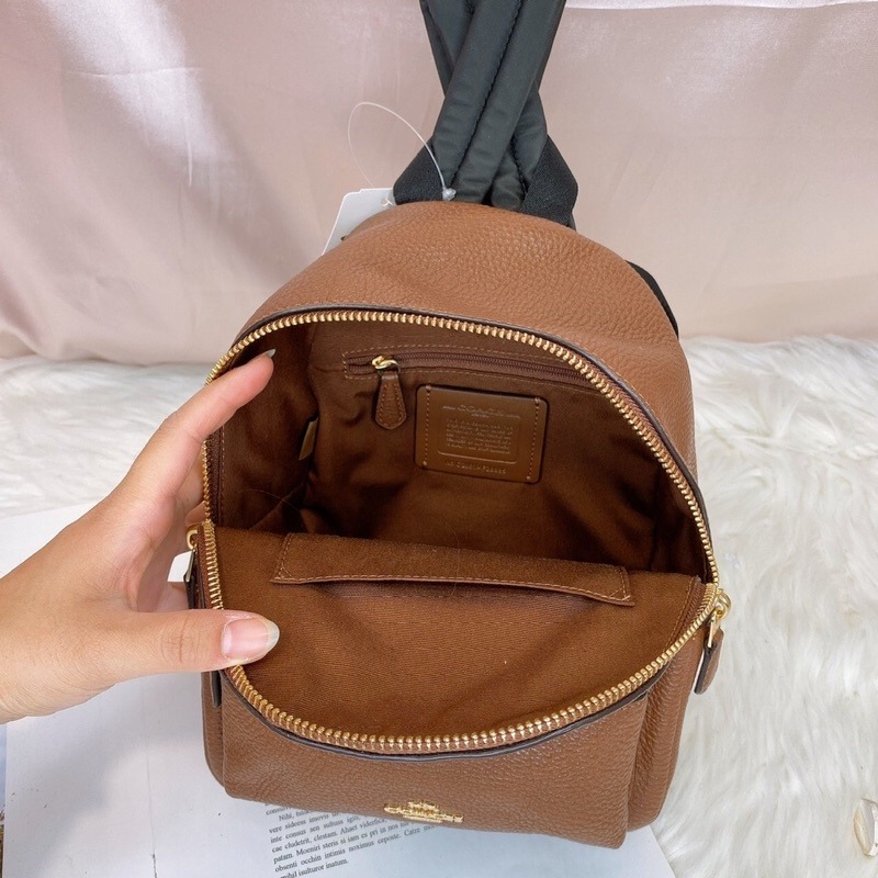 美國代購🇺🇸台灣現貨 Coach 經典 迷你小後背-細節圖2
