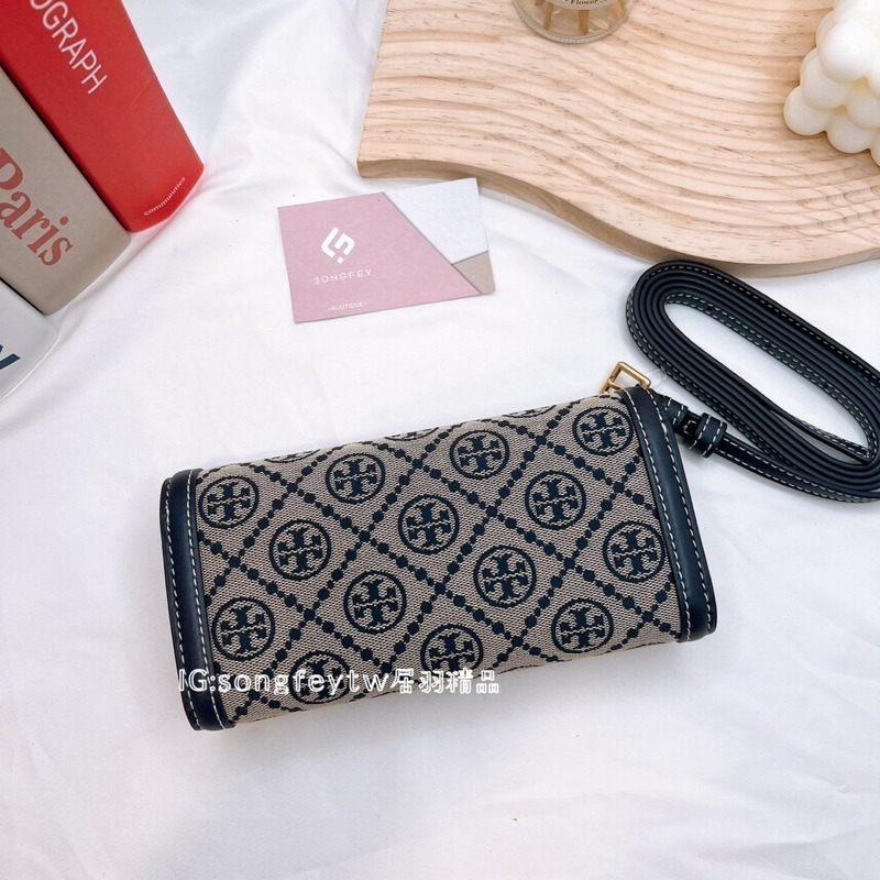 美國代購🇺🇸台灣現貨 Tory Burch｜TB 專櫃款 T Monogram 老花WOC包 斜背包-細節圖10