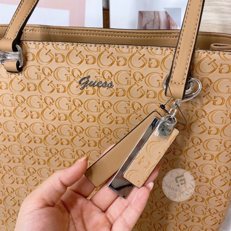 美國代購🇺🇸台灣現貨 Guess 拉鍊托特包 肩背包-細節圖3