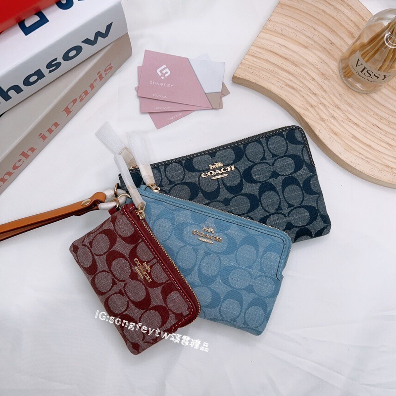 美國代購🇺🇸台灣現貨 Coach 三合一手拿包-細節圖2