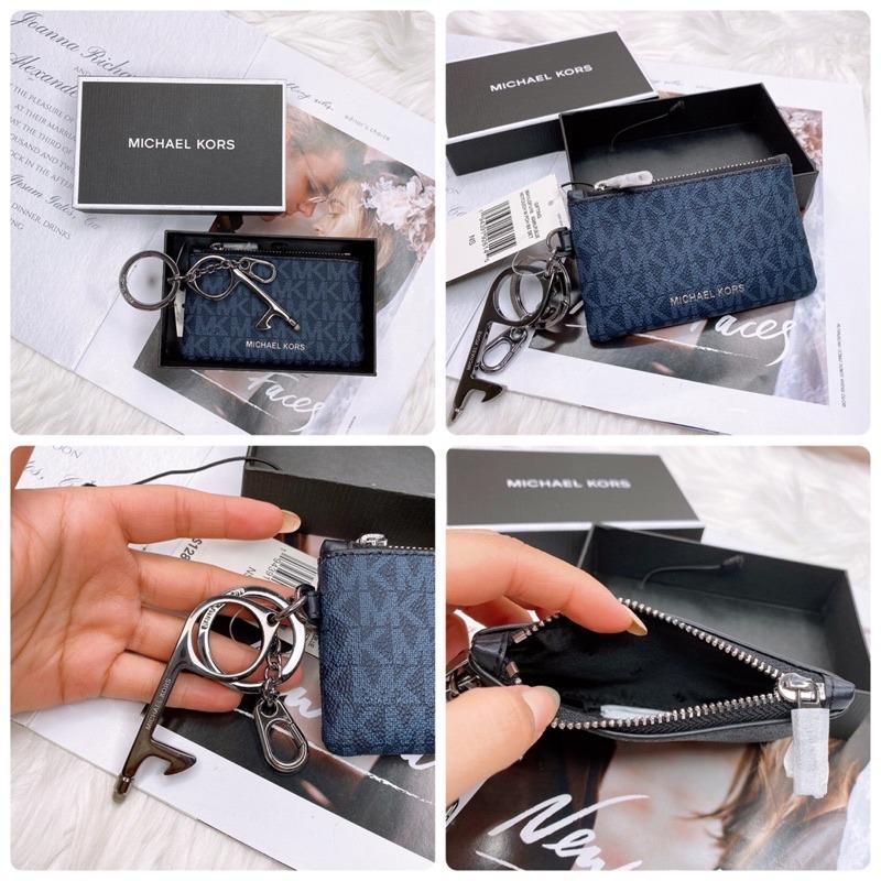 美國代購🇺🇸台灣現貨 Michael Kors｜MK 鑰匙圈零錢包 禮盒組-細節圖5