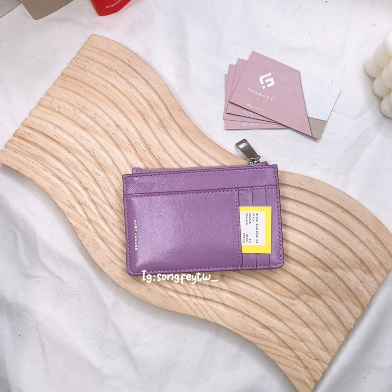 美國代購🇺🇸台灣現貨 Marc Jacobs｜MJ 專櫃 卡片零錢包-細節圖5