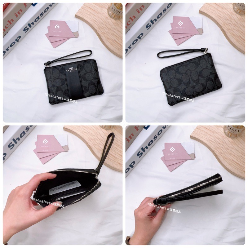 美國代購🇺🇸台灣現貨 Coach 單層小手拿 手拿包-細節圖2