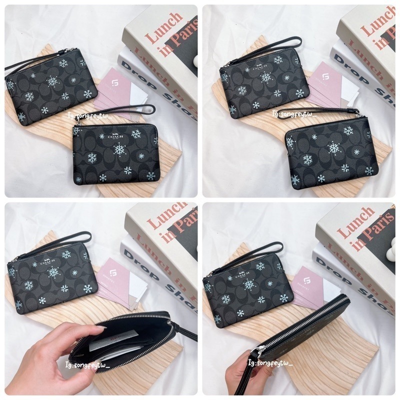 美國代購🇺🇸台灣現貨 Coach 單層小手拿 手拿包-細節圖4