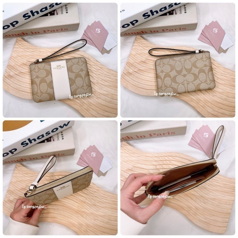 美國代購🇺🇸台灣現貨 Coach 單層小手拿 手拿包-細節圖5