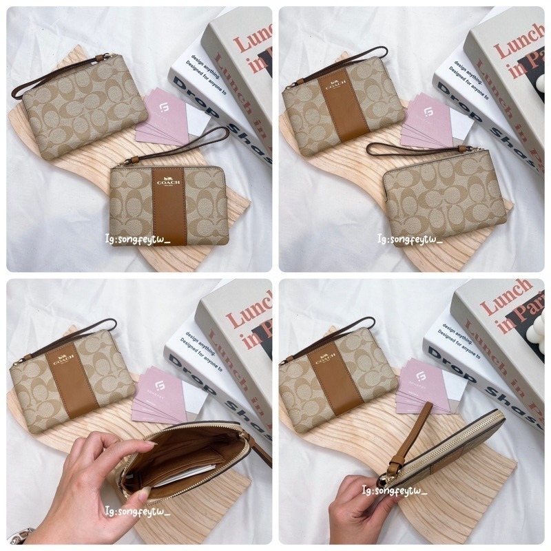 美國代購🇺🇸台灣現貨 Coach 單層小手拿 手拿包-細節圖6