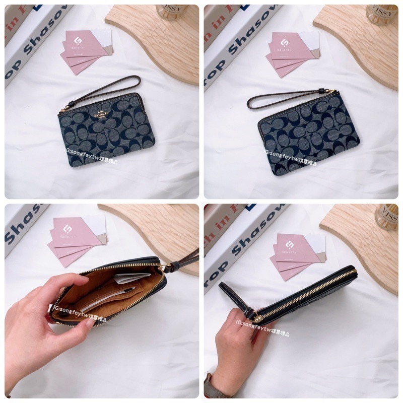 美國代購🇺🇸台灣現貨 Coach 單層小手拿 手拿包-細節圖8