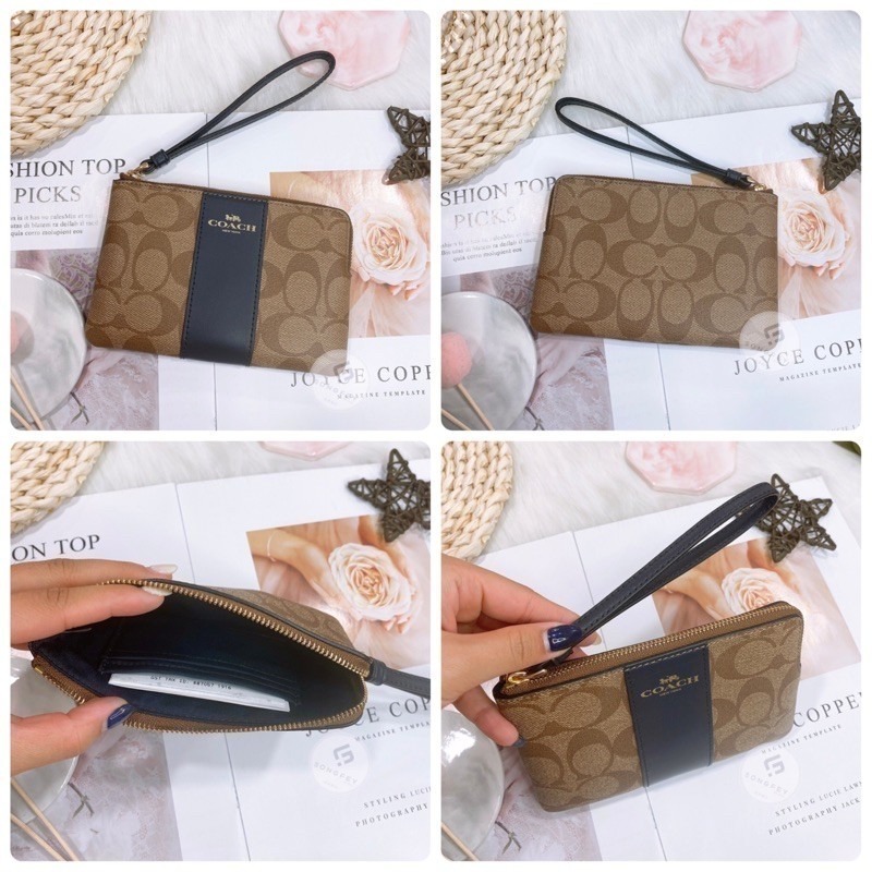 美國代購🇺🇸台灣現貨 Coach 單層小手拿 手拿包-細節圖10