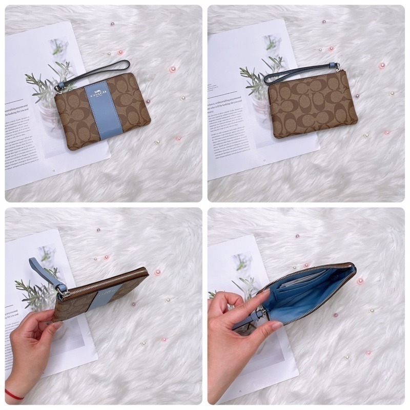 美國代購🇺🇸台灣現貨 Coach 單層小手拿 手拿包-細節圖11