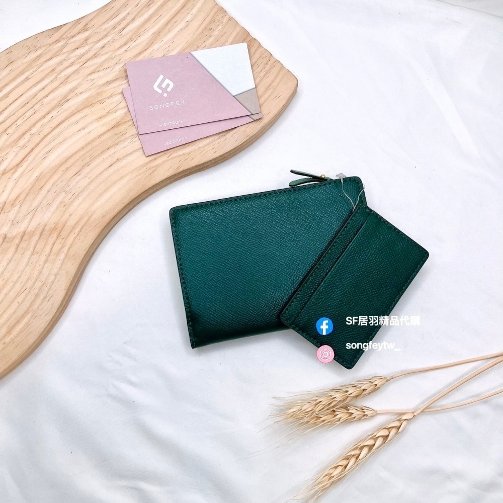 美國代購🇺🇸台灣現貨 MK 兩折薄中夾 卡片包 名片夾-細節圖5