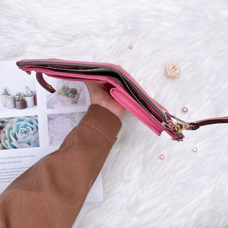 美國代購🇺🇸台灣現貨 MK 專櫃款 多功能中夾 手掛中長夾-細節圖3