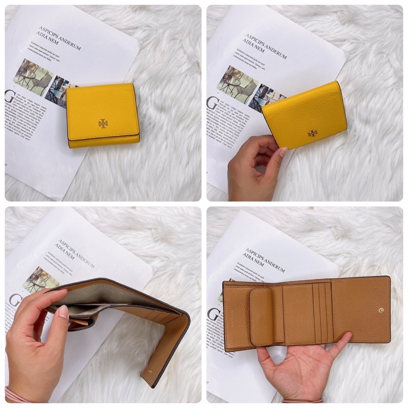 美國代購🇺🇸台灣現貨 Tory Burch 撞色三折短夾-細節圖6