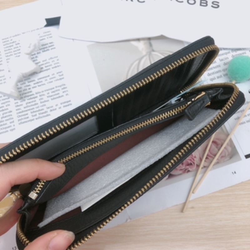 美國代購🇺🇸台灣現貨 MJ 專櫃款 拉鍊長夾-細節圖2