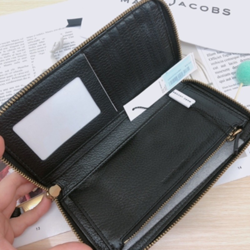 美國代購🇺🇸台灣現貨 MJ 專櫃款 拉鍊長夾-細節圖3