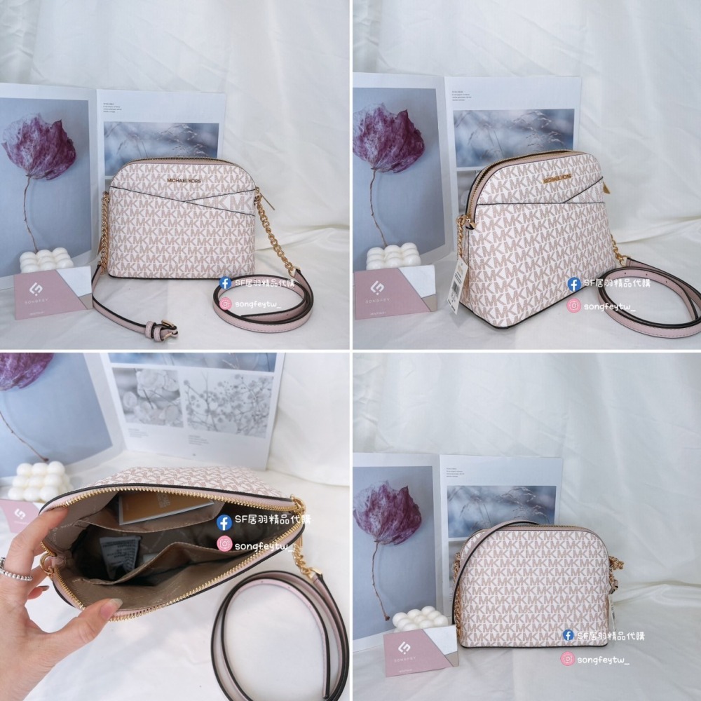 美國代購🇺🇸台灣現貨 MK 貝殼包 斜背包 鏈背包-細節圖9