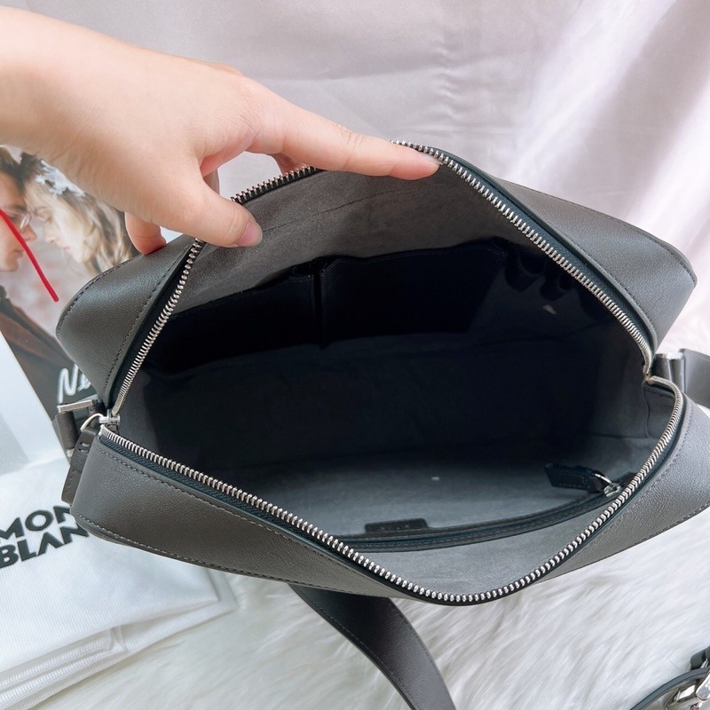 美國代購🇺🇸台灣現貨 萬寶龍 男款側背包 大款 斜背包-細節圖2