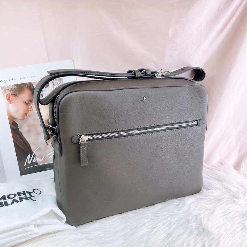 美國代購🇺🇸台灣現貨 萬寶龍 男款側背包 大款 斜背包-細節圖3