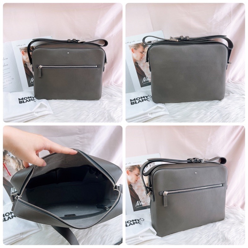 美國代購🇺🇸台灣現貨 萬寶龍 男款側背包 大款 斜背包-細節圖5