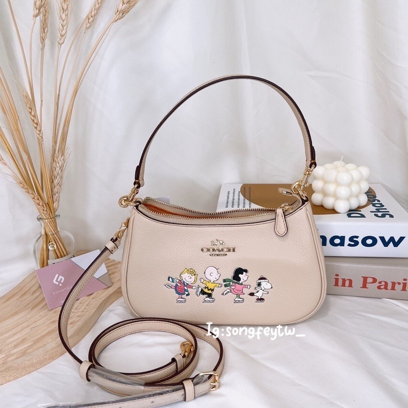 美國代購🇺🇸台灣現貨 Coach 限定款 麻將包 大款-細節圖9