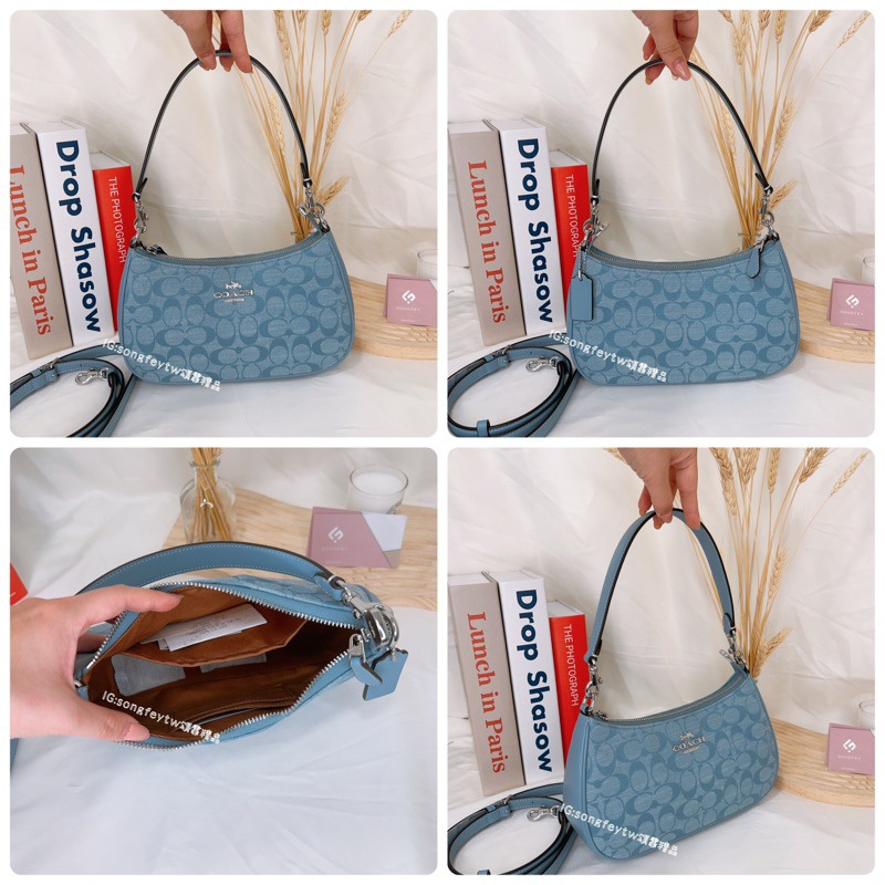 美國代購🇺🇸台灣現貨 Coach 限定款 麻將包 大款-細節圖8