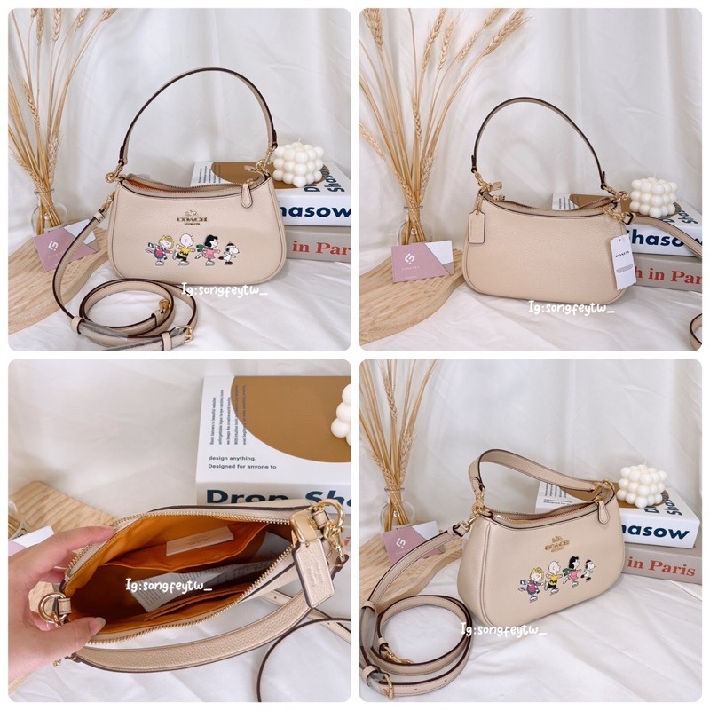 美國代購🇺🇸台灣現貨 Coach 限定款 麻將包 大款-細節圖10