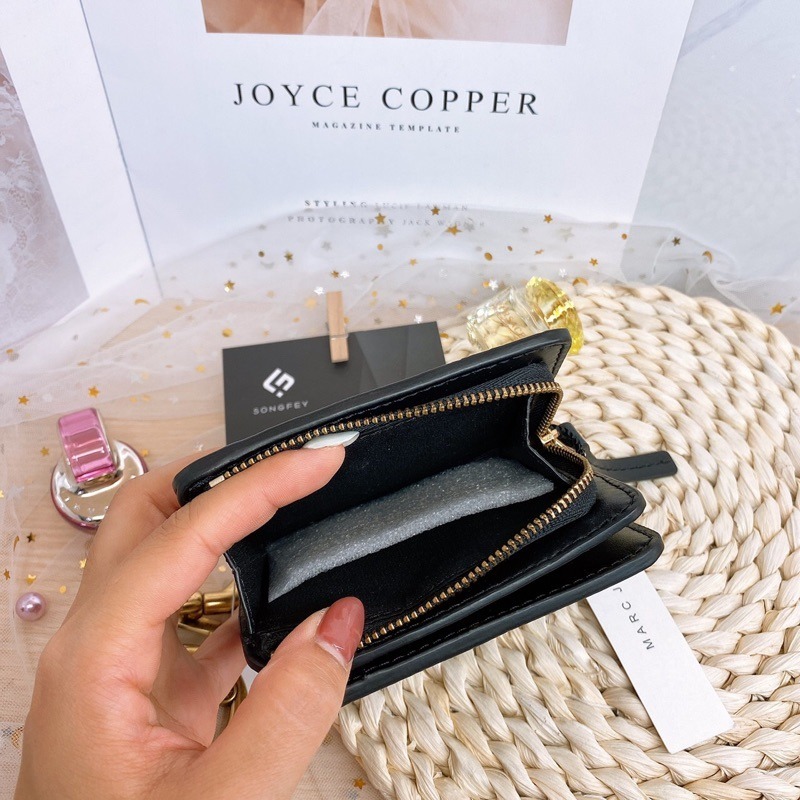 美國代購🇺🇸台灣現貨 MJ 兩折短夾 扣式短夾-細節圖3