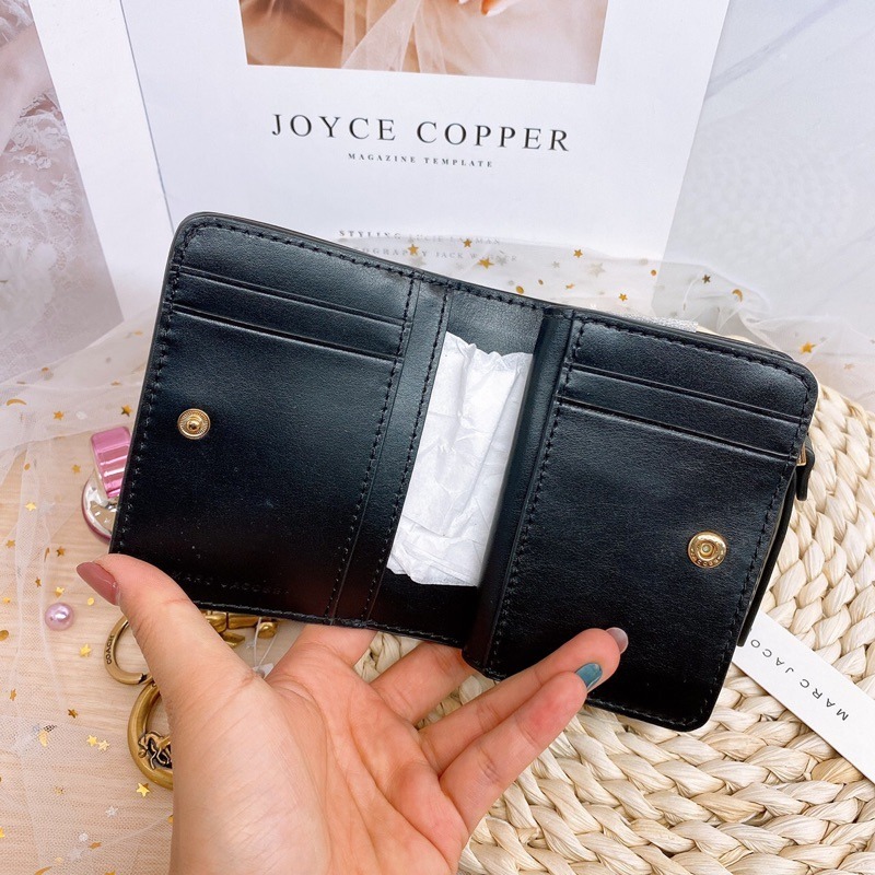 美國代購🇺🇸台灣現貨 MJ 兩折短夾 扣式短夾-細節圖4