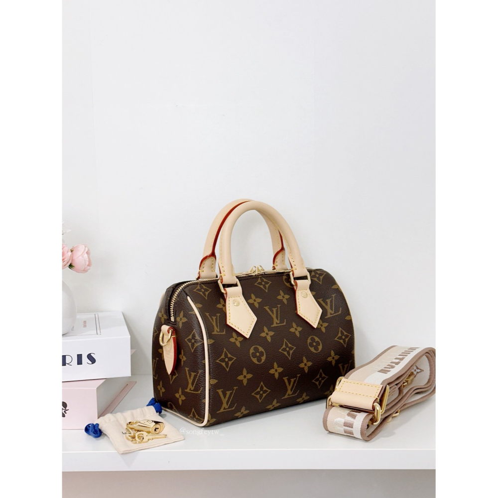 歐美代購 台灣現貨 Louis Vuitton｜LV Speedy 20 波士頓 M46222-細節圖2