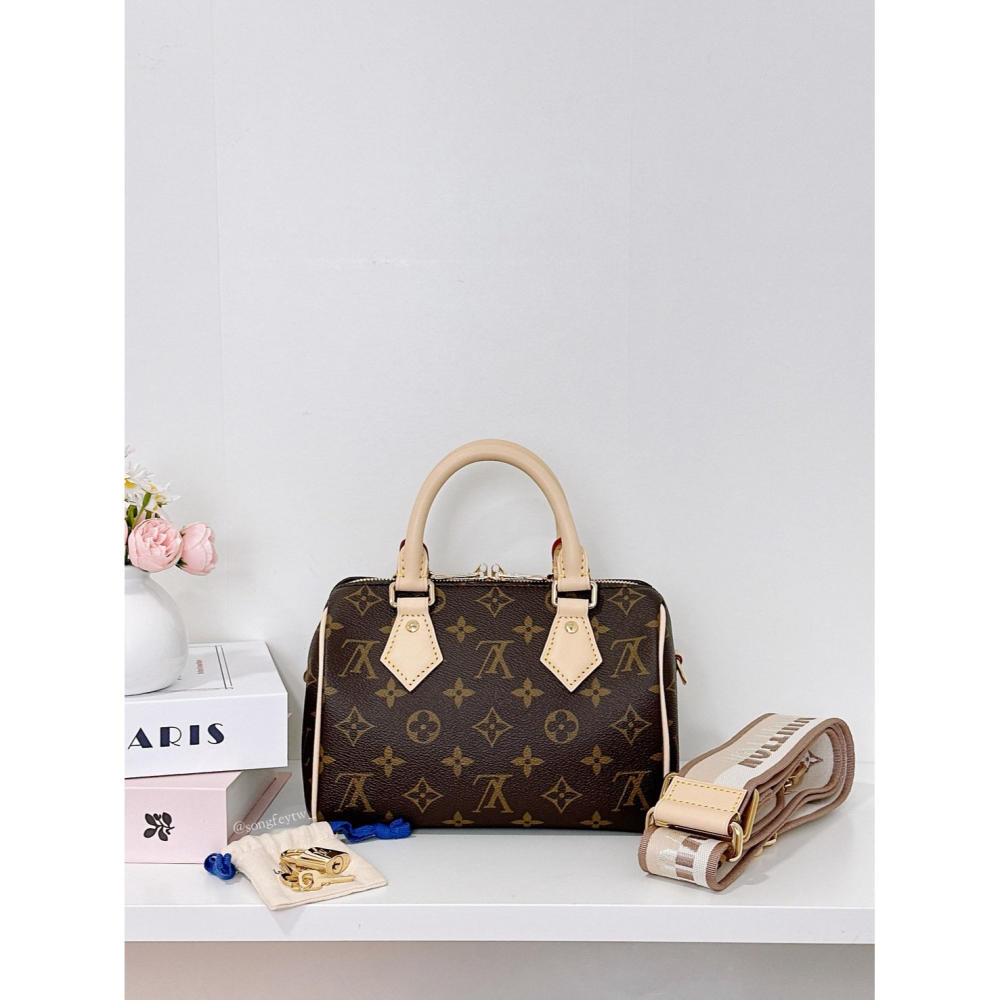 歐美代購 台灣現貨 Louis Vuitton｜LV Speedy 20 波士頓 M46222-細節圖4