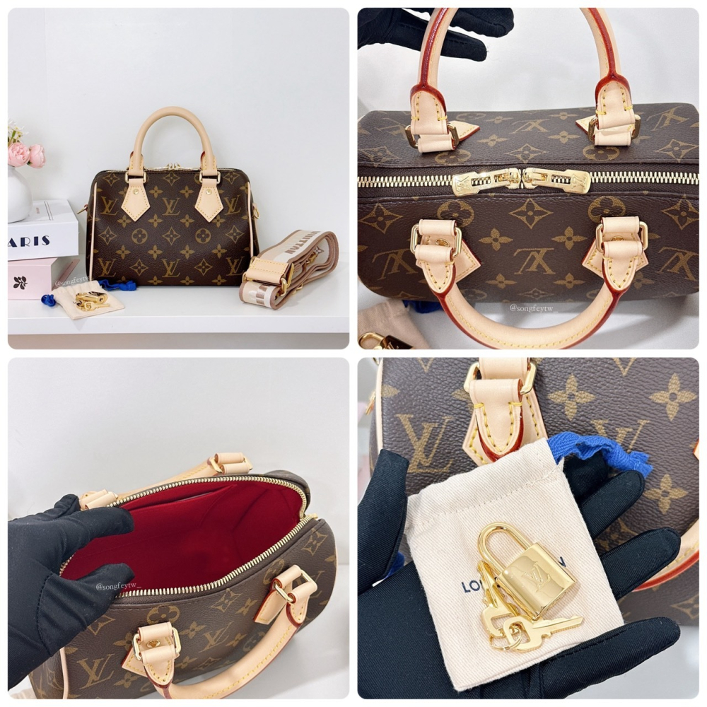 歐美代購 台灣現貨 Louis Vuitton｜LV Speedy 20 波士頓 M46222-細節圖9
