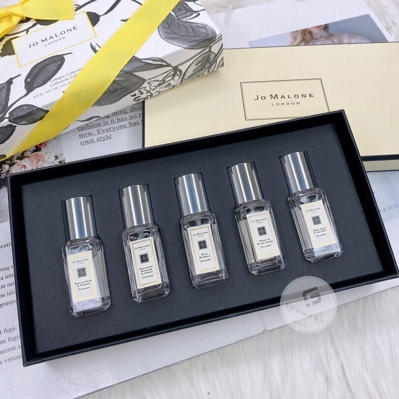 美國代購🇺🇸台灣現貨 JO Malone 9ml小香5入禮盒組 情人節-細節圖3