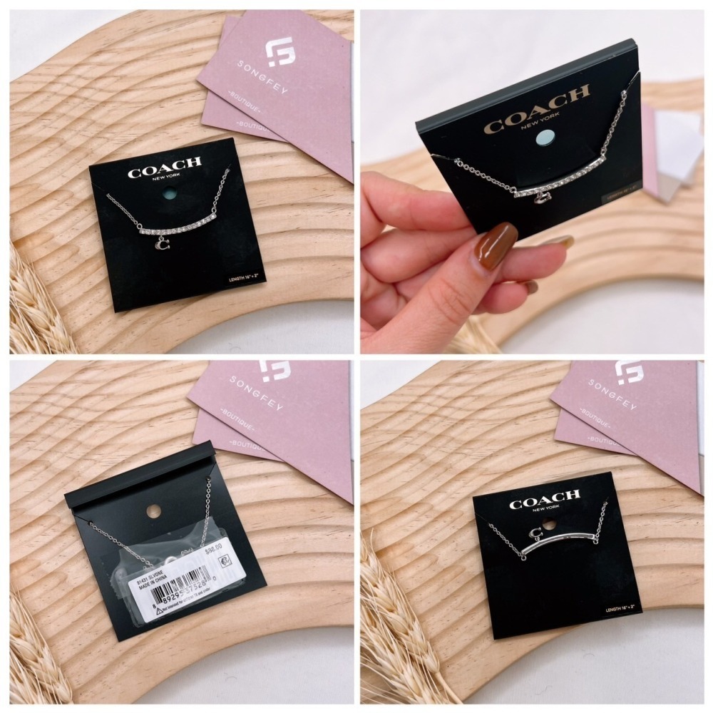美國代購🇺🇸台灣現貨 Coach 項鍊-細節圖8