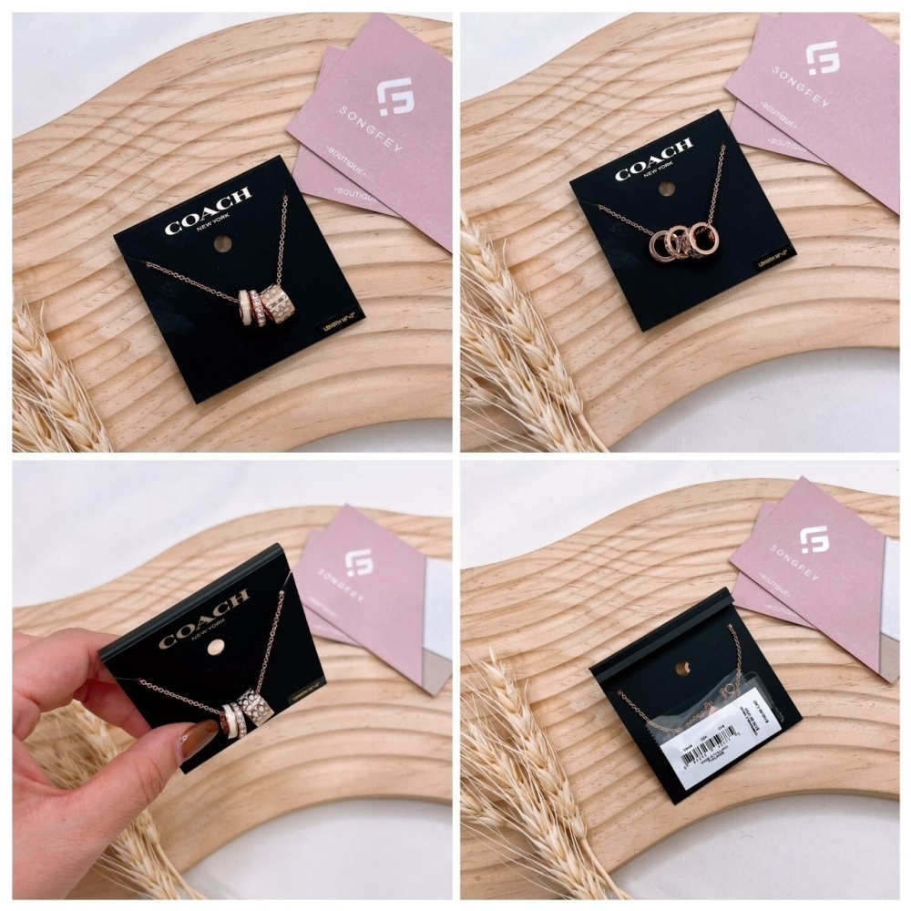 美國代購🇺🇸台灣現貨 Coach 項鍊-細節圖9