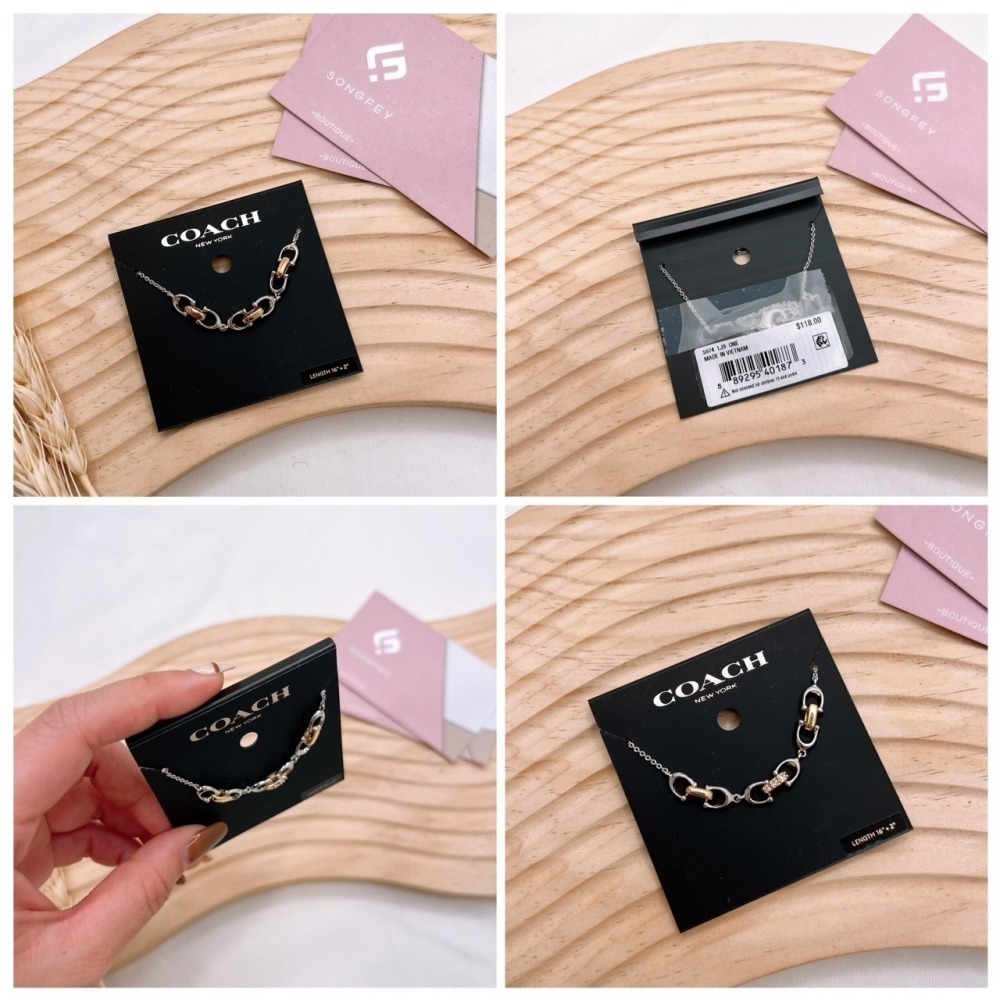 美國代購🇺🇸台灣現貨 Coach 項鍊-細節圖10