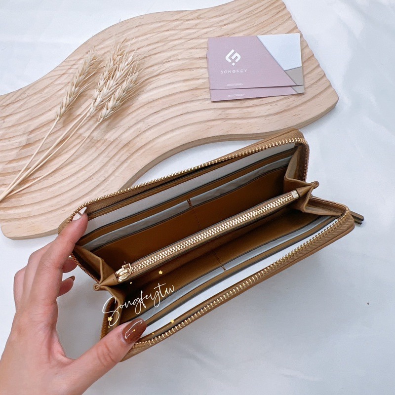 美國代購🇺🇸台灣現貨 Tory Burch 專櫃款Kira拉鍊長夾-細節圖2