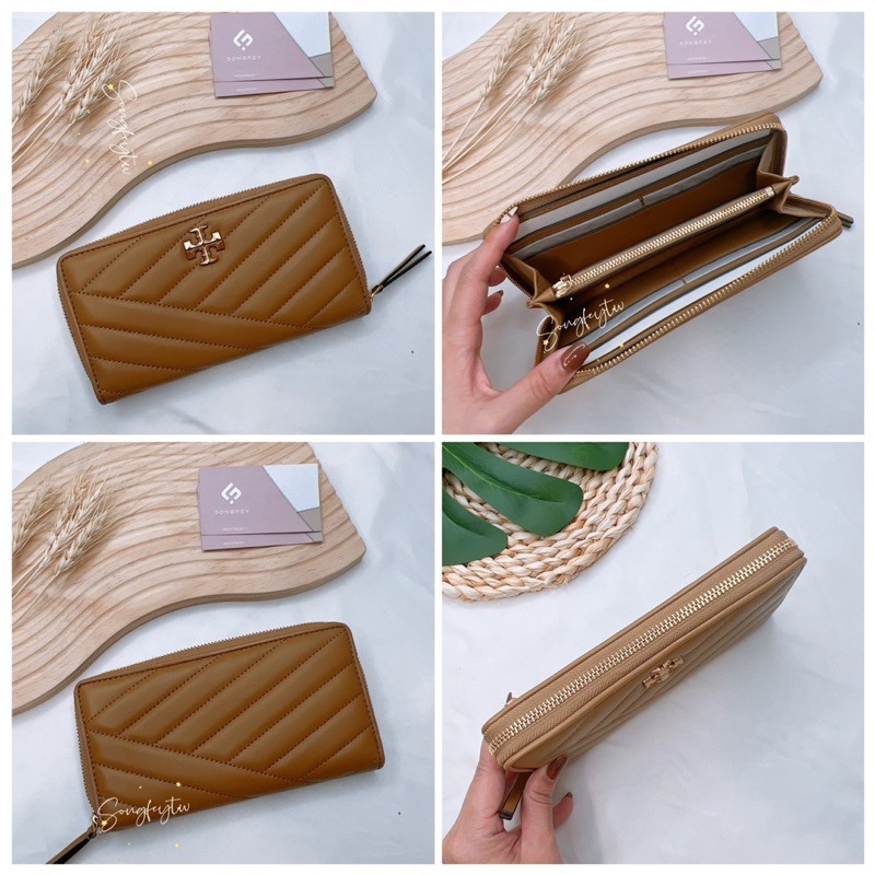 美國代購🇺🇸台灣現貨 Tory Burch 專櫃款Kira拉鍊長夾-細節圖4