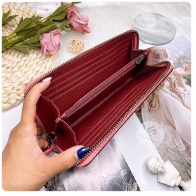 美國代購🇺🇸台灣現貨 Coach 防刮拉鍊長夾-細節圖2