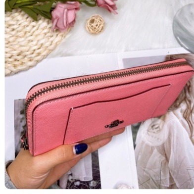 美國代購🇺🇸台灣現貨 Coach 防刮拉鍊長夾-細節圖3