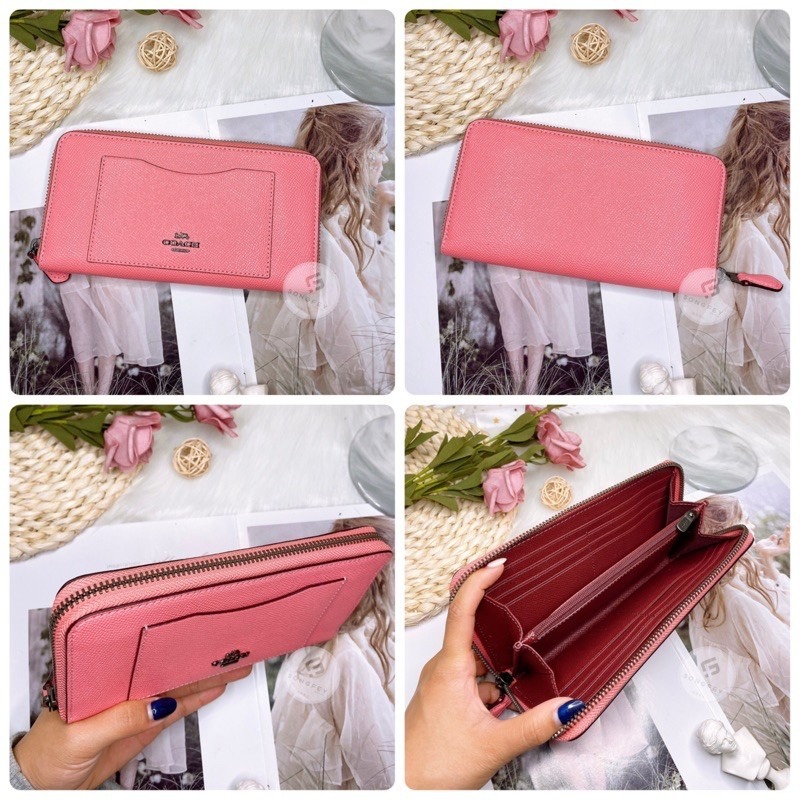 美國代購🇺🇸台灣現貨 Coach 防刮拉鍊長夾-細節圖5