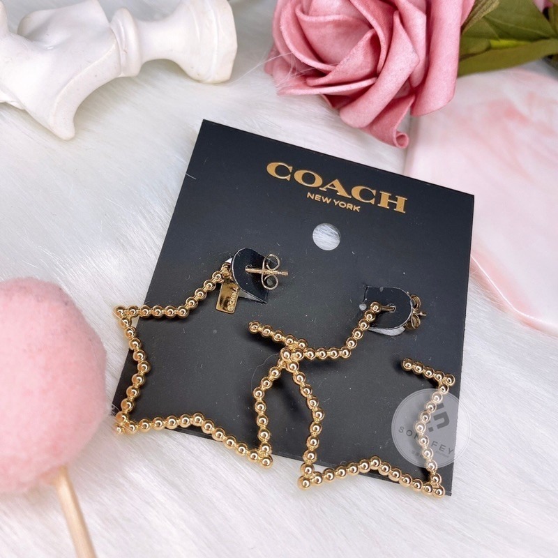 美國代購 台灣現貨 Coach 經典耳環1-細節圖6