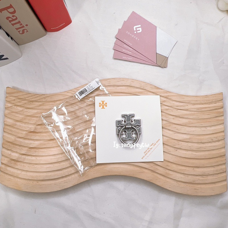 美國代購🇺🇸台灣現貨 Tory Burch 金屬手機支架-細節圖5