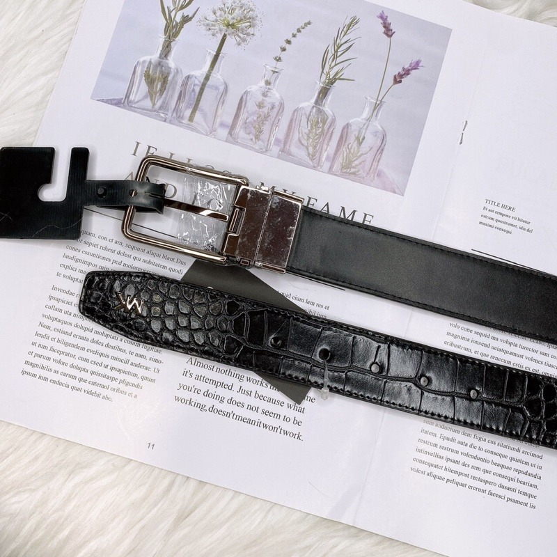 美國代購🇺🇸台灣現貨 MK 男款 針釦皮帶-細節圖4