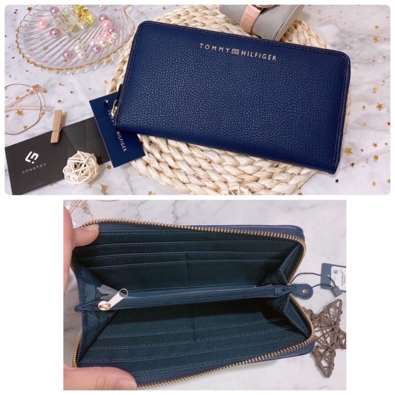 美國代購🇺🇸台灣現貨 Tommy 拉鍊長夾-細節圖2